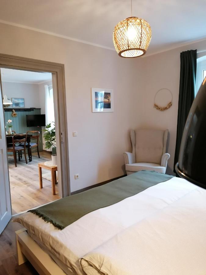 Urlaubsfreude Biedermann Haus Gluecksstein Ferienwohnung Smaragd バート・シャンダウ エクステリア 写真