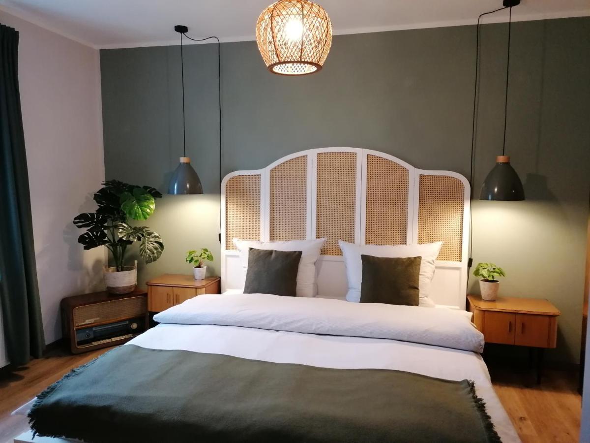 Urlaubsfreude Biedermann Haus Gluecksstein Ferienwohnung Smaragd バート・シャンダウ エクステリア 写真
