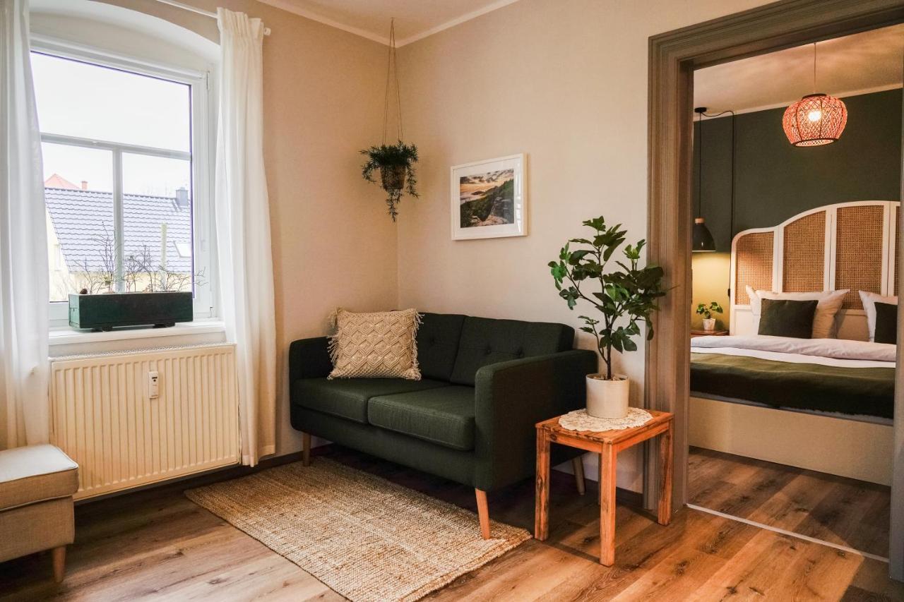Urlaubsfreude Biedermann Haus Gluecksstein Ferienwohnung Smaragd バート・シャンダウ エクステリア 写真