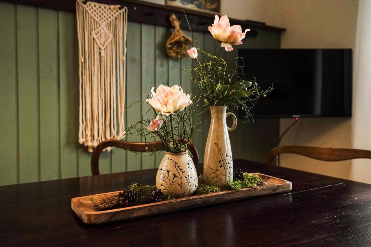 Urlaubsfreude Biedermann Haus Gluecksstein Ferienwohnung Smaragd バート・シャンダウ エクステリア 写真